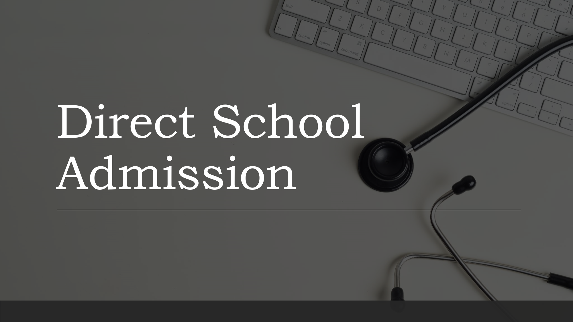 Direct School Admission: Part 2, Sharing my experience